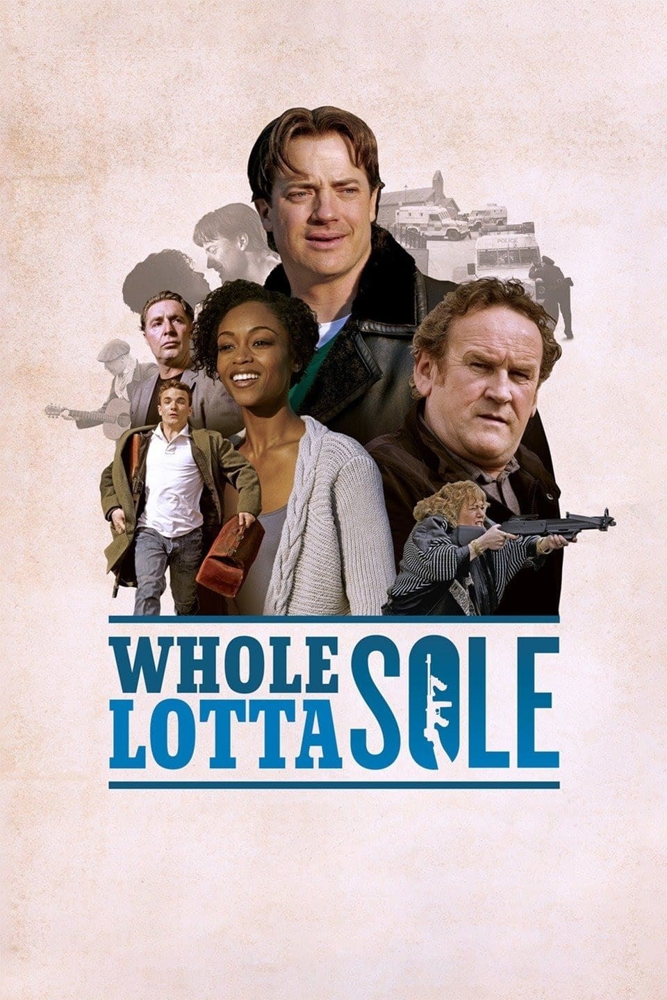 Poster de ATRACO EN BELFAST en inglés