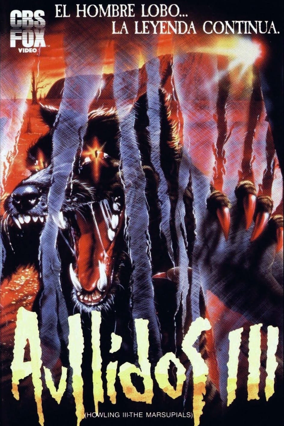 Poster de AULLIDOS 3 en español