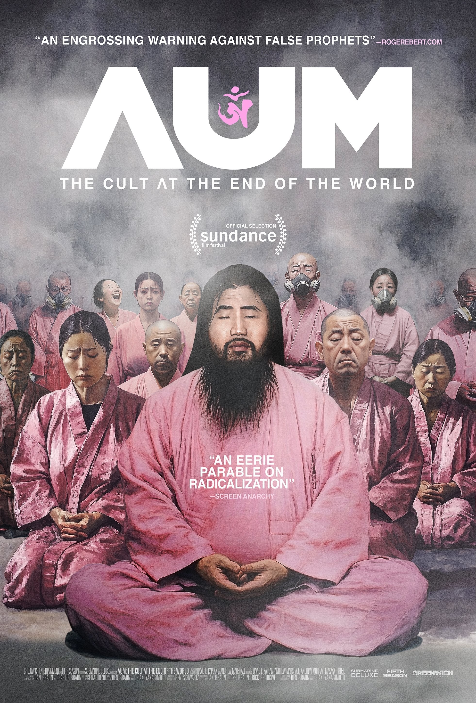 Poster de AUM: THE CULT AT THE END OF THE WORLD en inglés