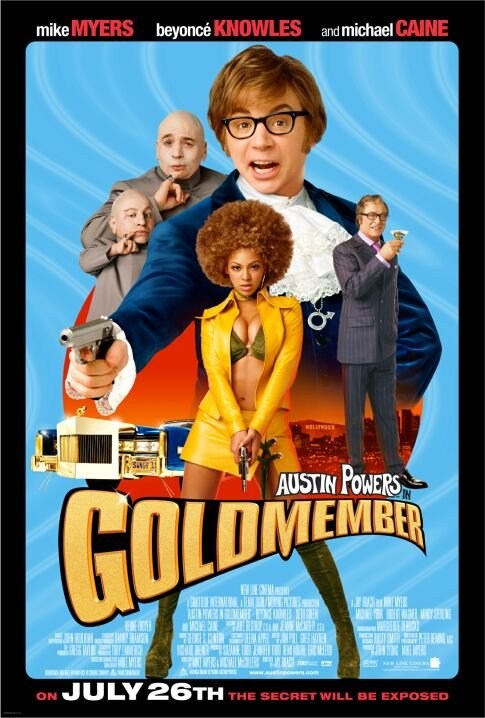 Poster de AUSTIN POWERS EN MIEMBRO DE ORO