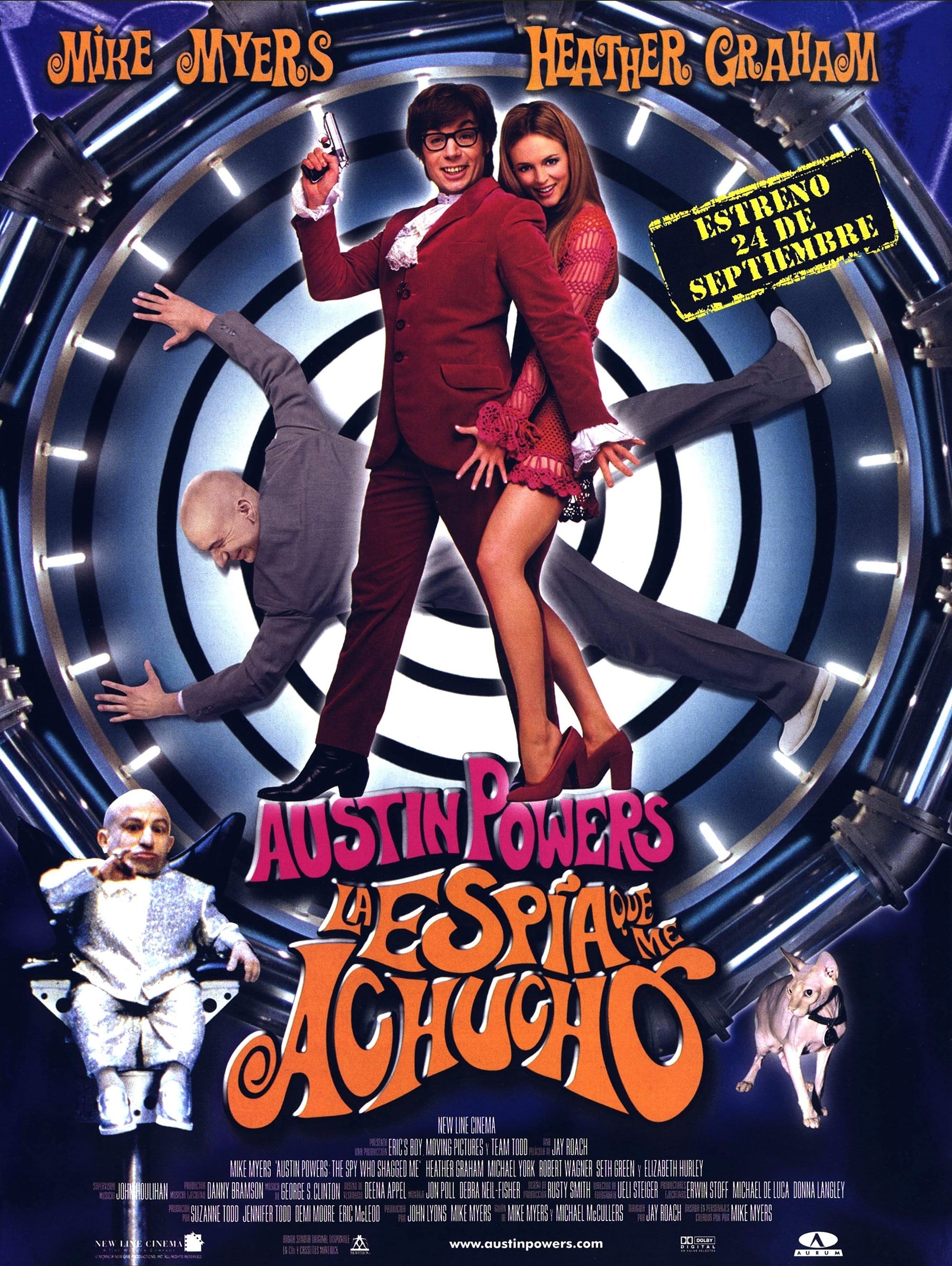 Poster de AUSTIN POWERS: LA ESPÍA QUE ME ACHUCHÓ en español