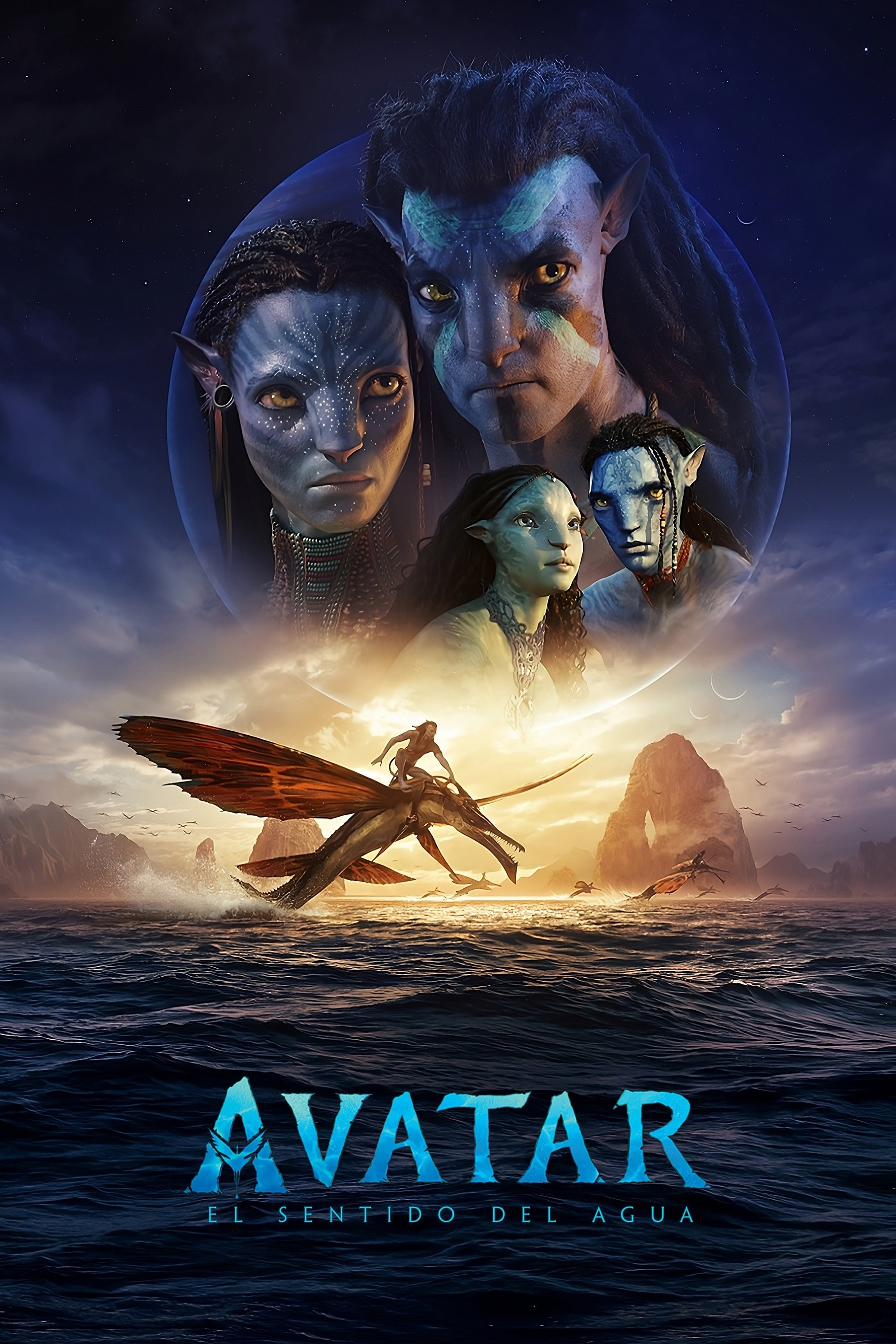 Poster de AVATAR: EL SENTIDO DEL AGUA en español
