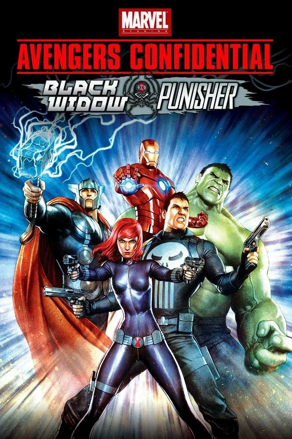 Poster de AVENGERS CONFIDENTIAL: BLACK WIDOW & PUNISHER en español