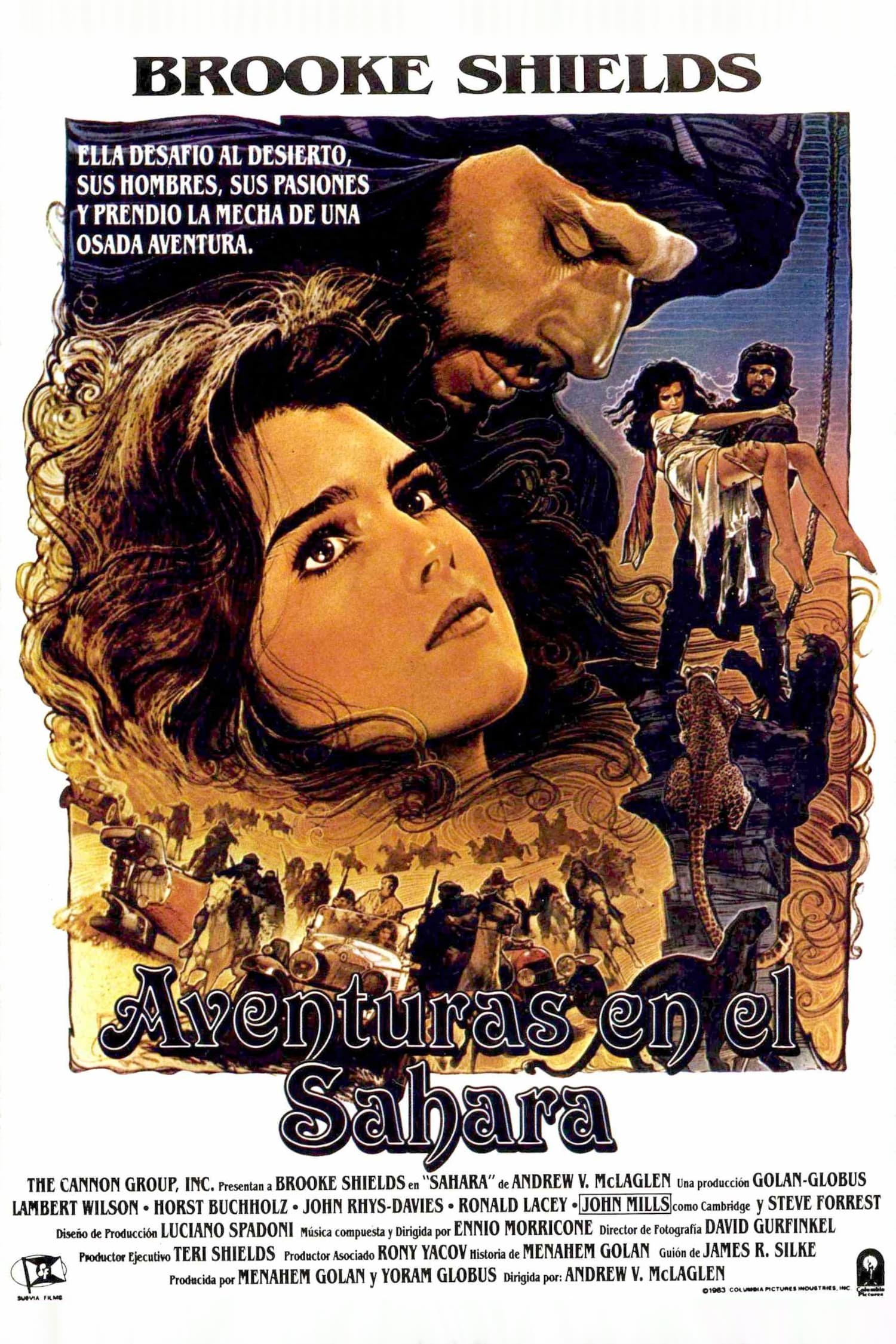 Poster de AVENTURAS EN EL SAHARA en español