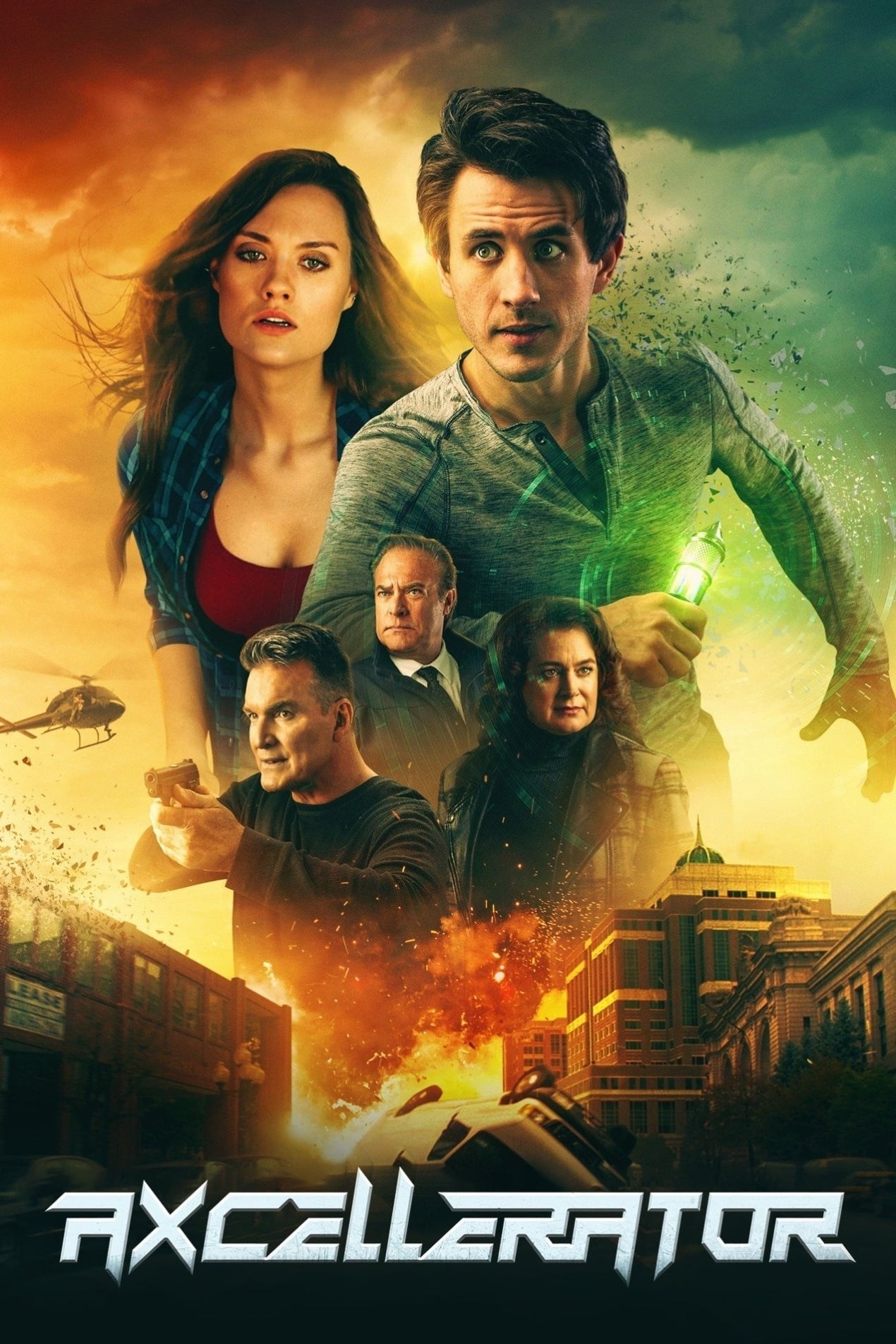 Poster de AXCELLERATOR en inglés