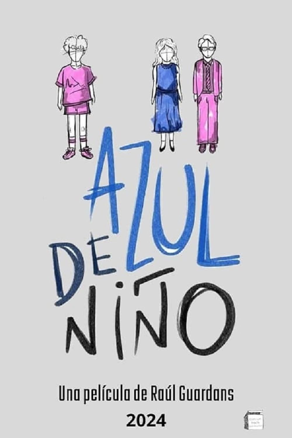 Poster de AZUL DE NIÑO