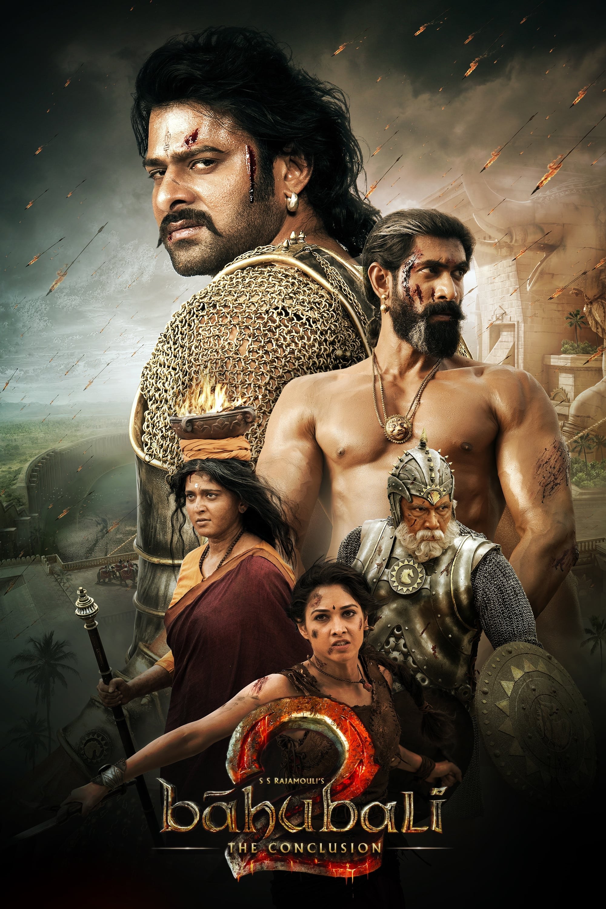 Poster de BAAHUBALI 2: LA CONCLUSIÓN en inglés
