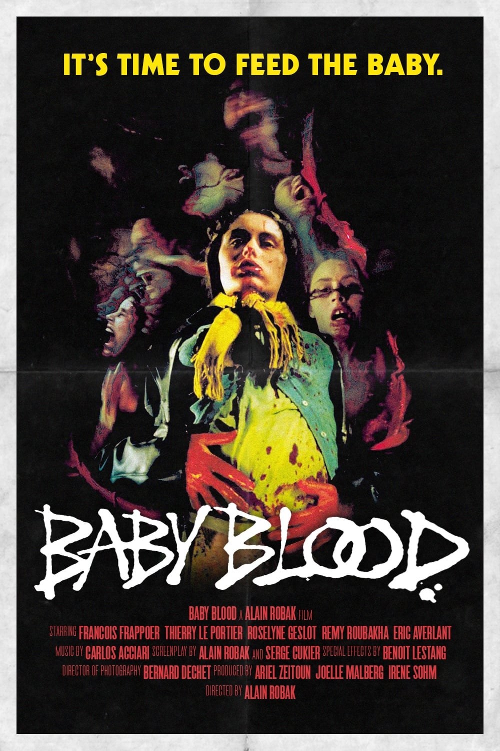 Poster de BABY BLOOD en inglés