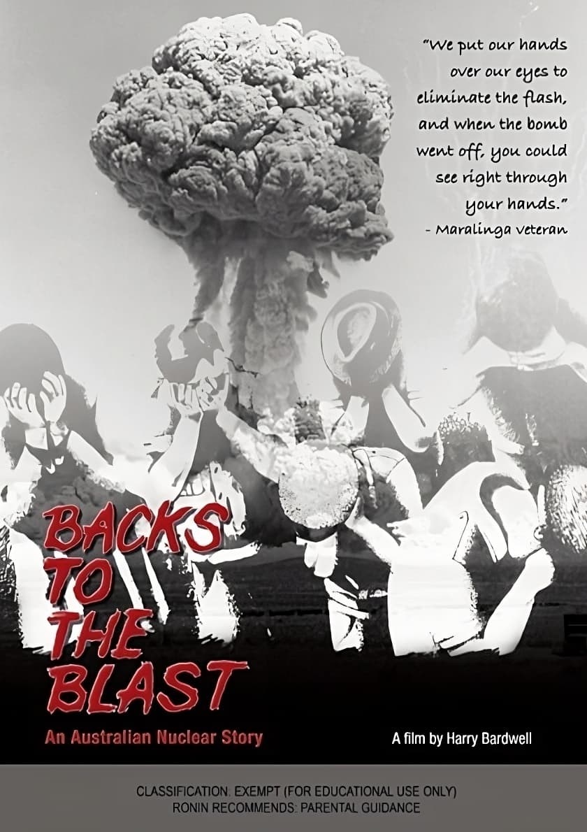 Poster de BACKS TO THE BLAST: AN AUSTRALIAN NUCLEAR STORY en inglés