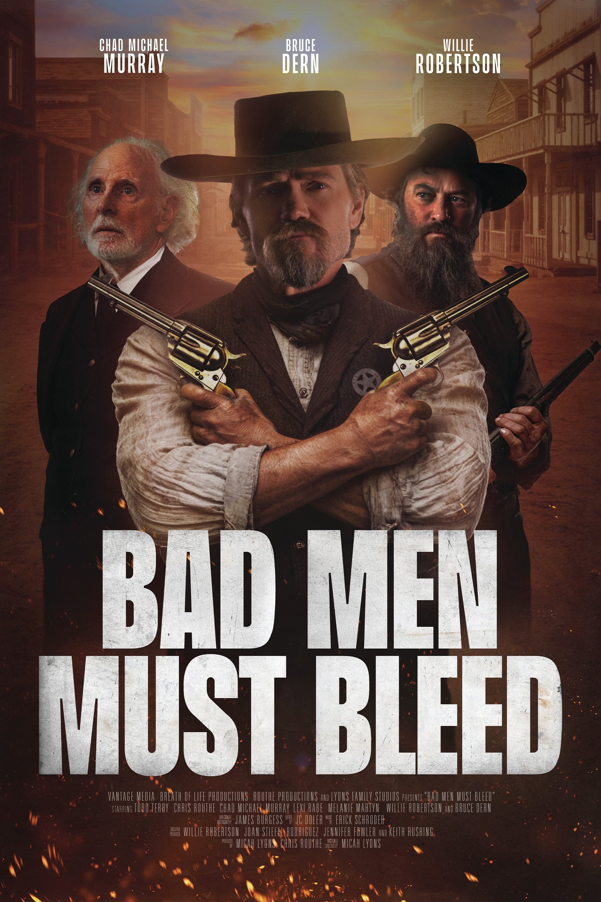 Poster de BAD MEN MUST BLEED