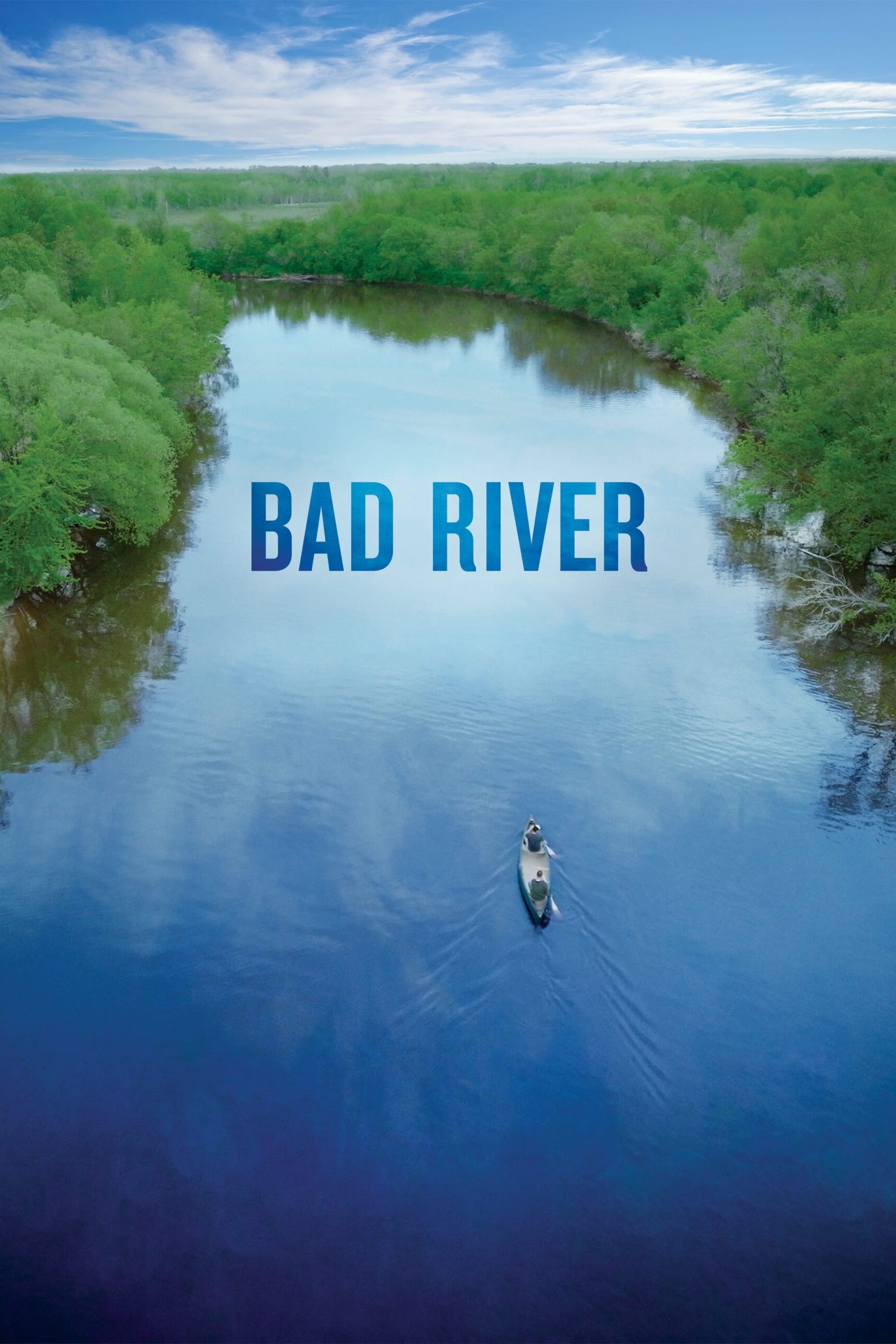 Poster de BAD RIVER en inglés
