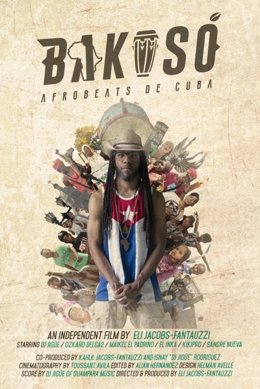 Poster de BAKOSÓ: AFROBEATS OF CUBA en inglés