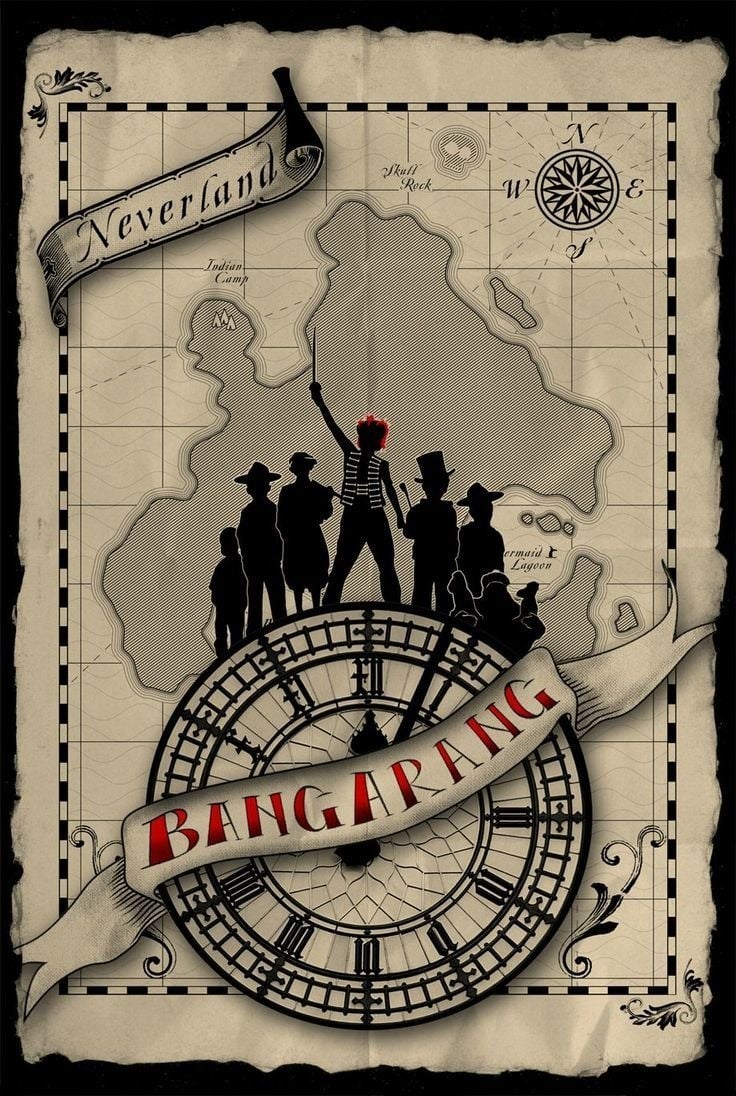 Poster de BANGARANG en inglés