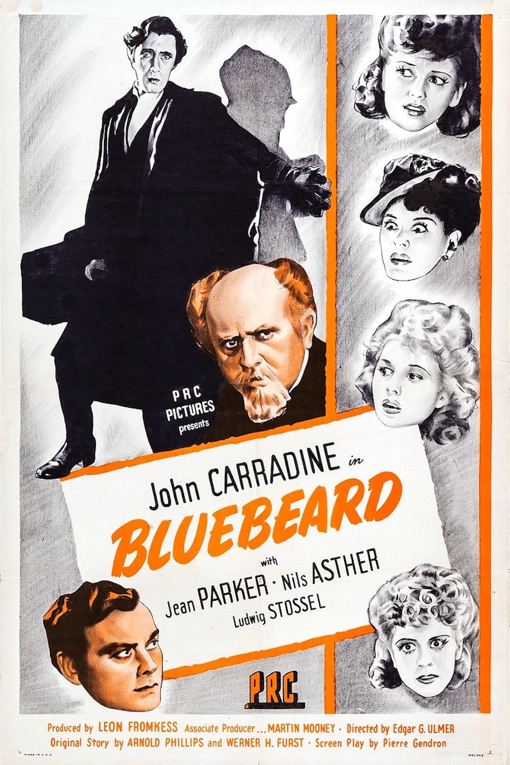 Poster de BARBA AZUL en inglés