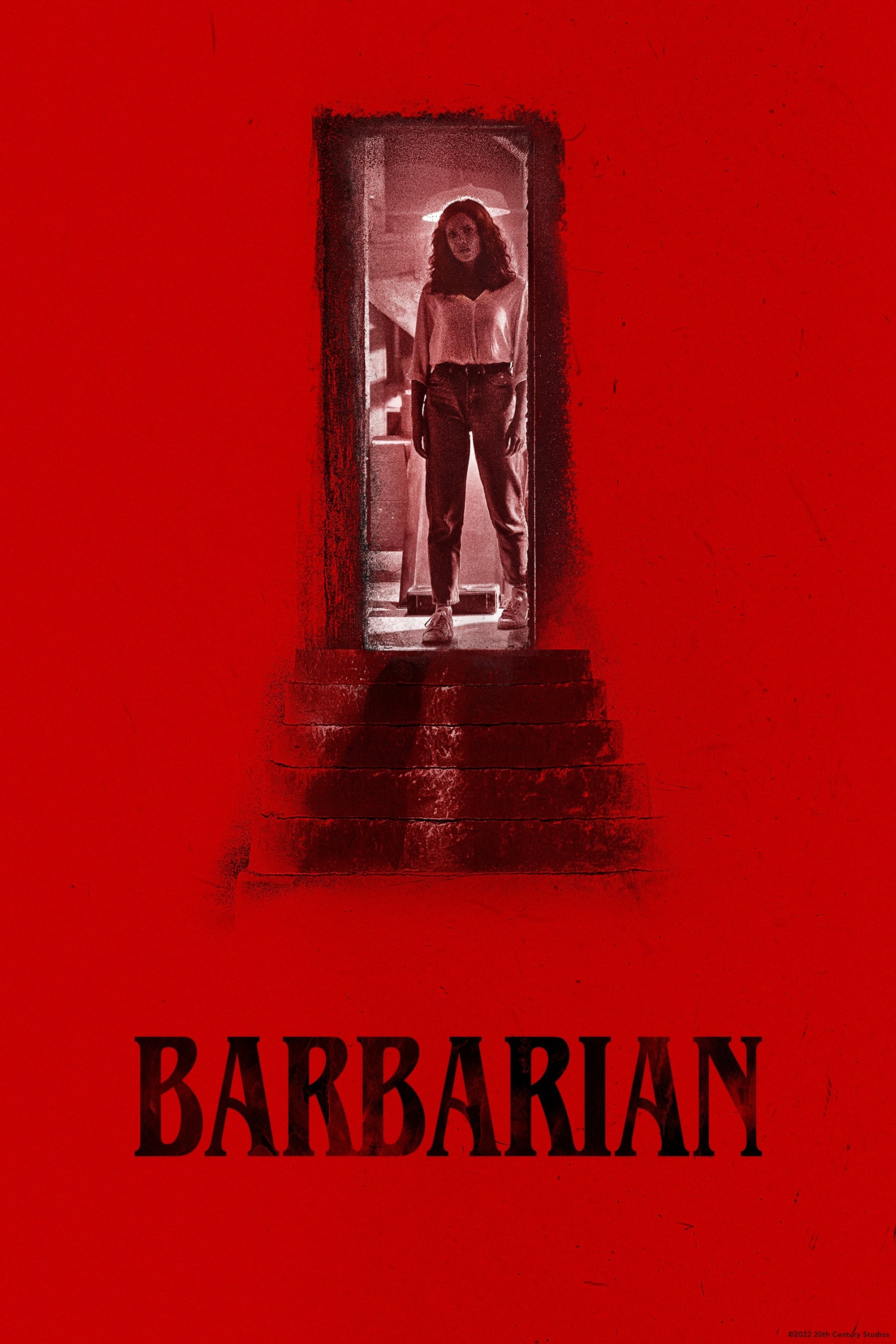 Poster de BARBARIAN en inglés