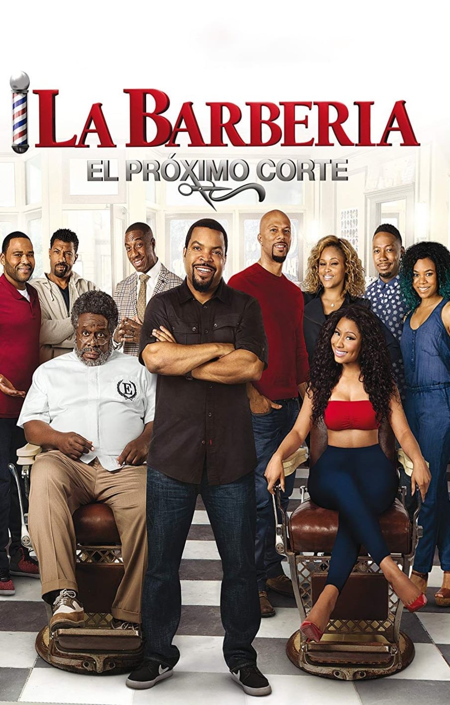 Poster de BARBERSHOP: THE NEXT CUT en español