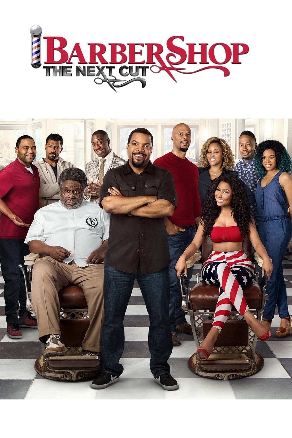 Poster de BARBERSHOP: THE NEXT CUT en inglés