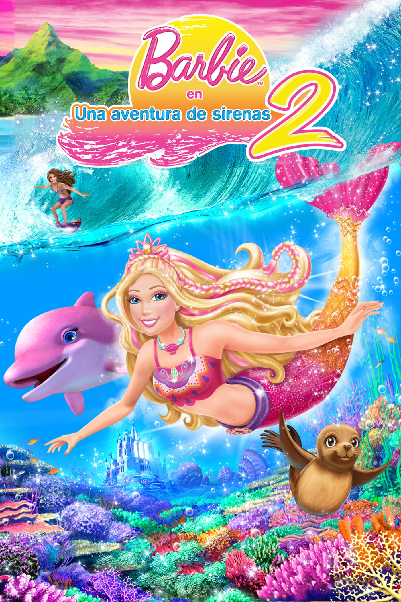 Poster de BARBIE EN UNA AVENTURA DE SIRENAS 2 en español