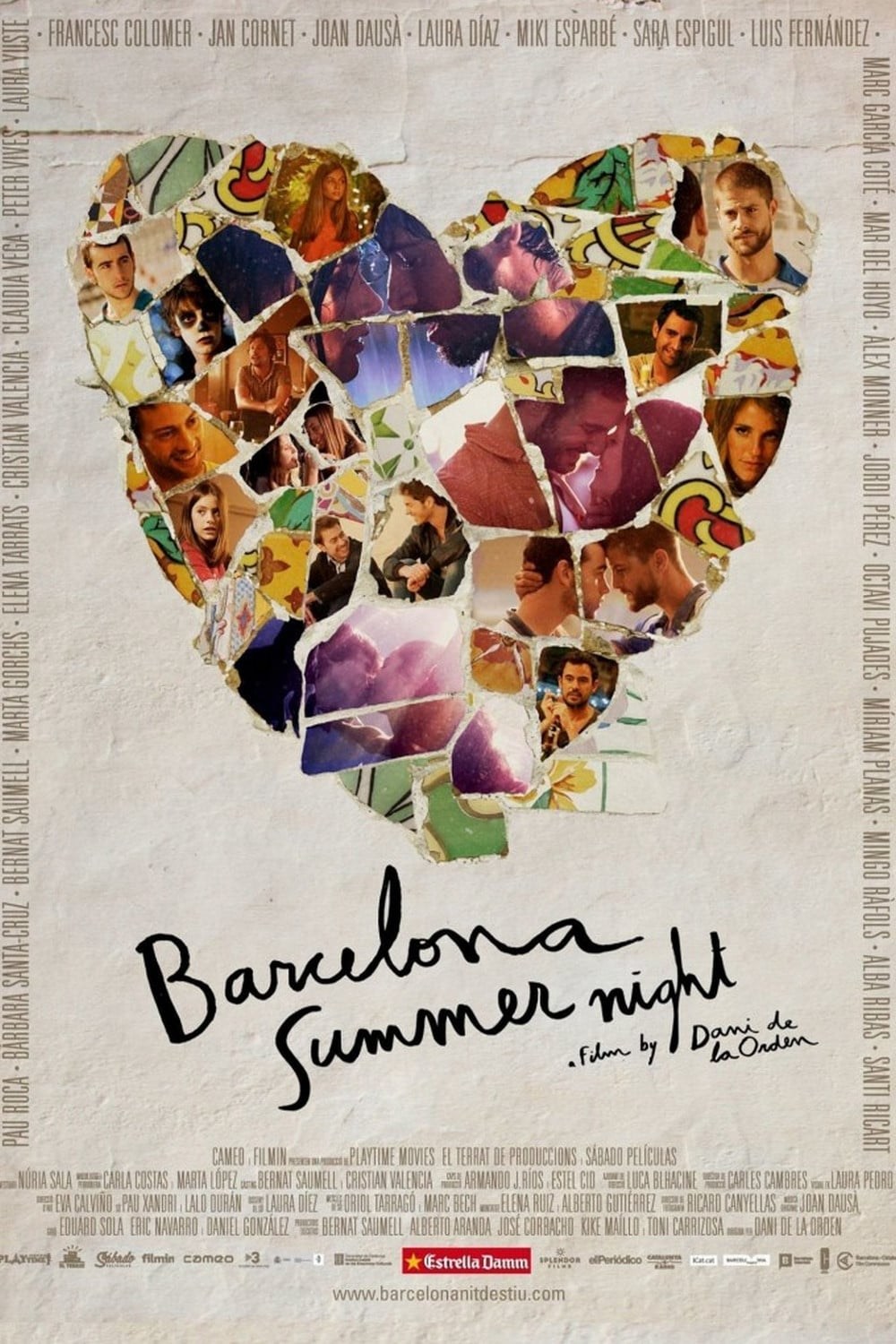 Poster de BARCELONA, NOCHE DE VERANO en inglés