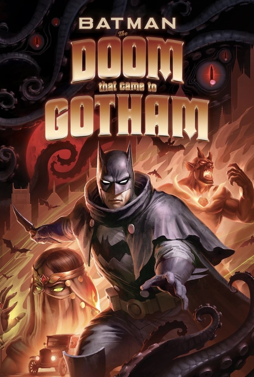 Poster de BATMAN: LA MALDICIÓN QUE CAYÓ SOBRE GOTHAM en inglés