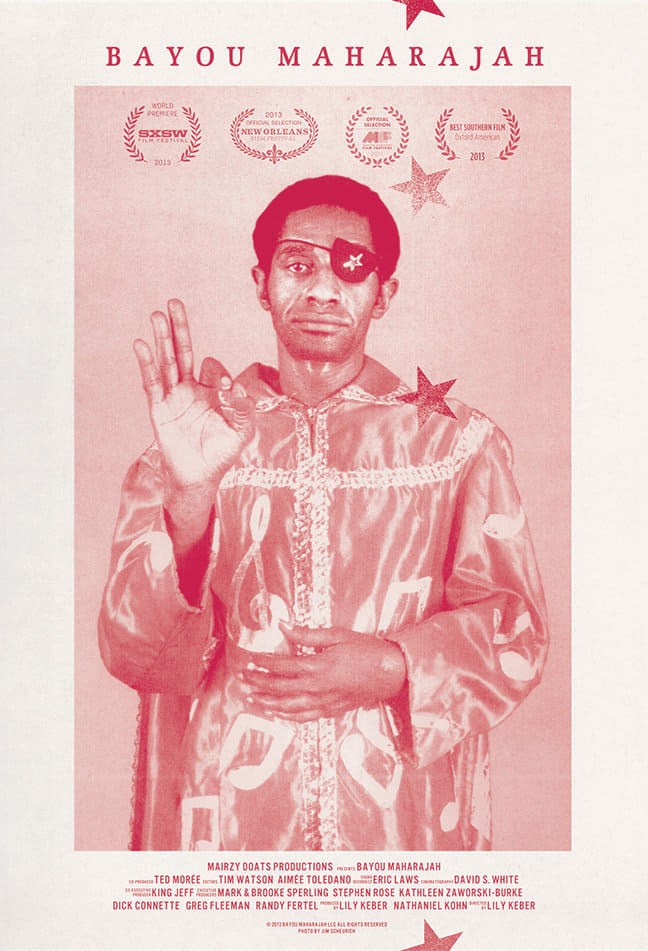 Poster de BAYOU MAHARAJAH en inglés
