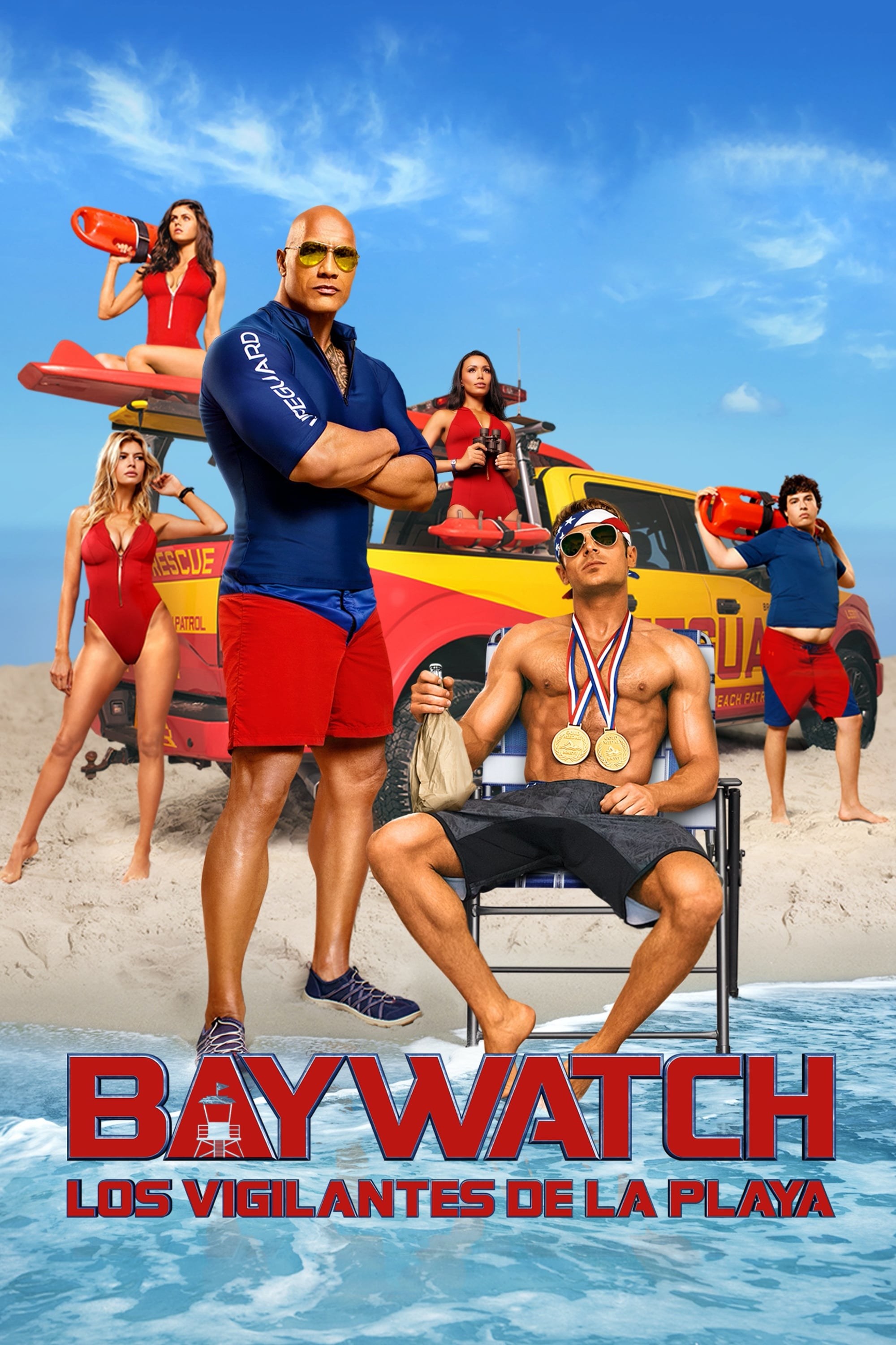 Poster de BAYWATCH: LOS VIGILANTES DE LA PLAYA en español
