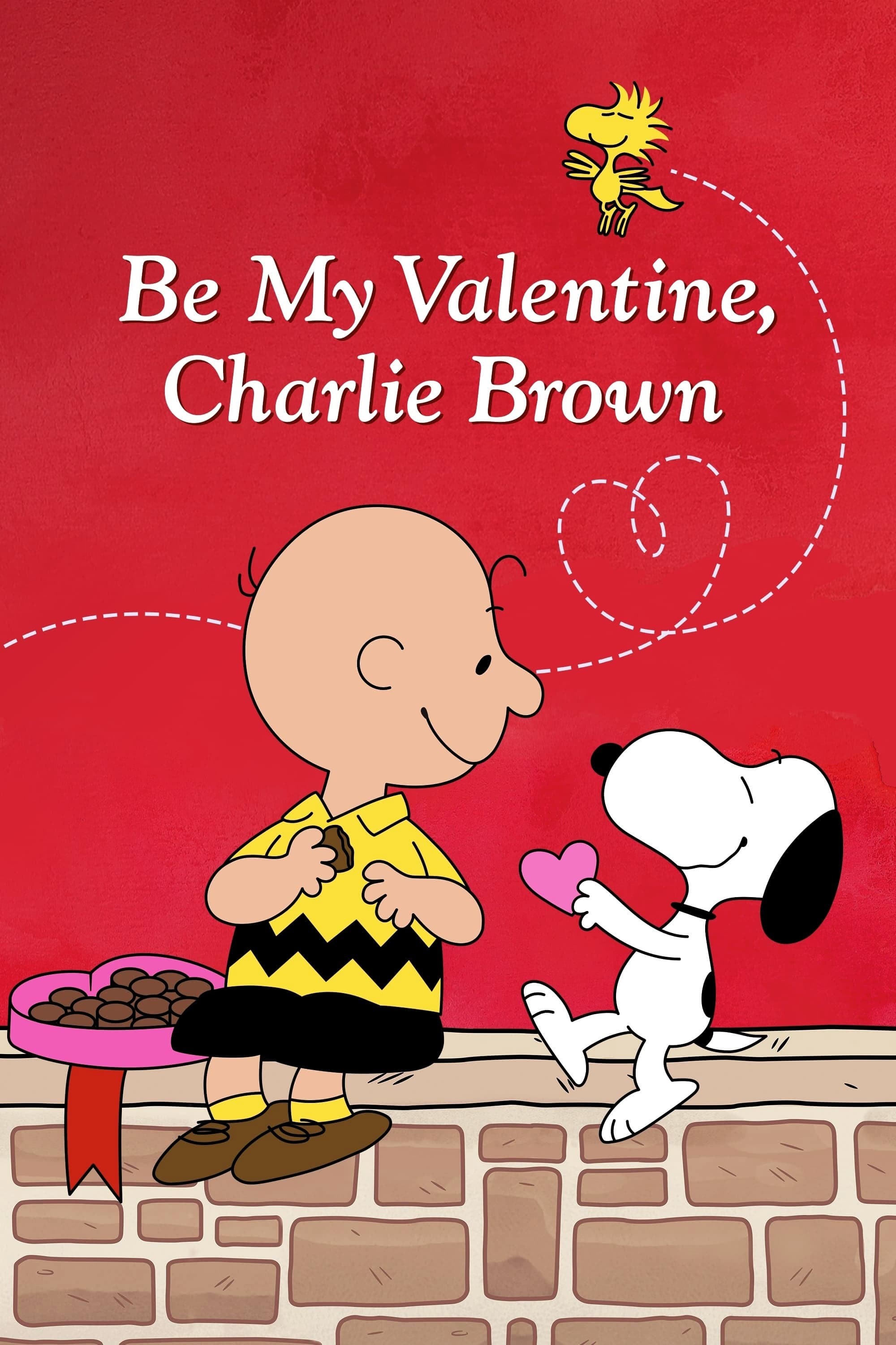 Poster de BE MY VALENTINE, CHARLIE BROWN en inglés