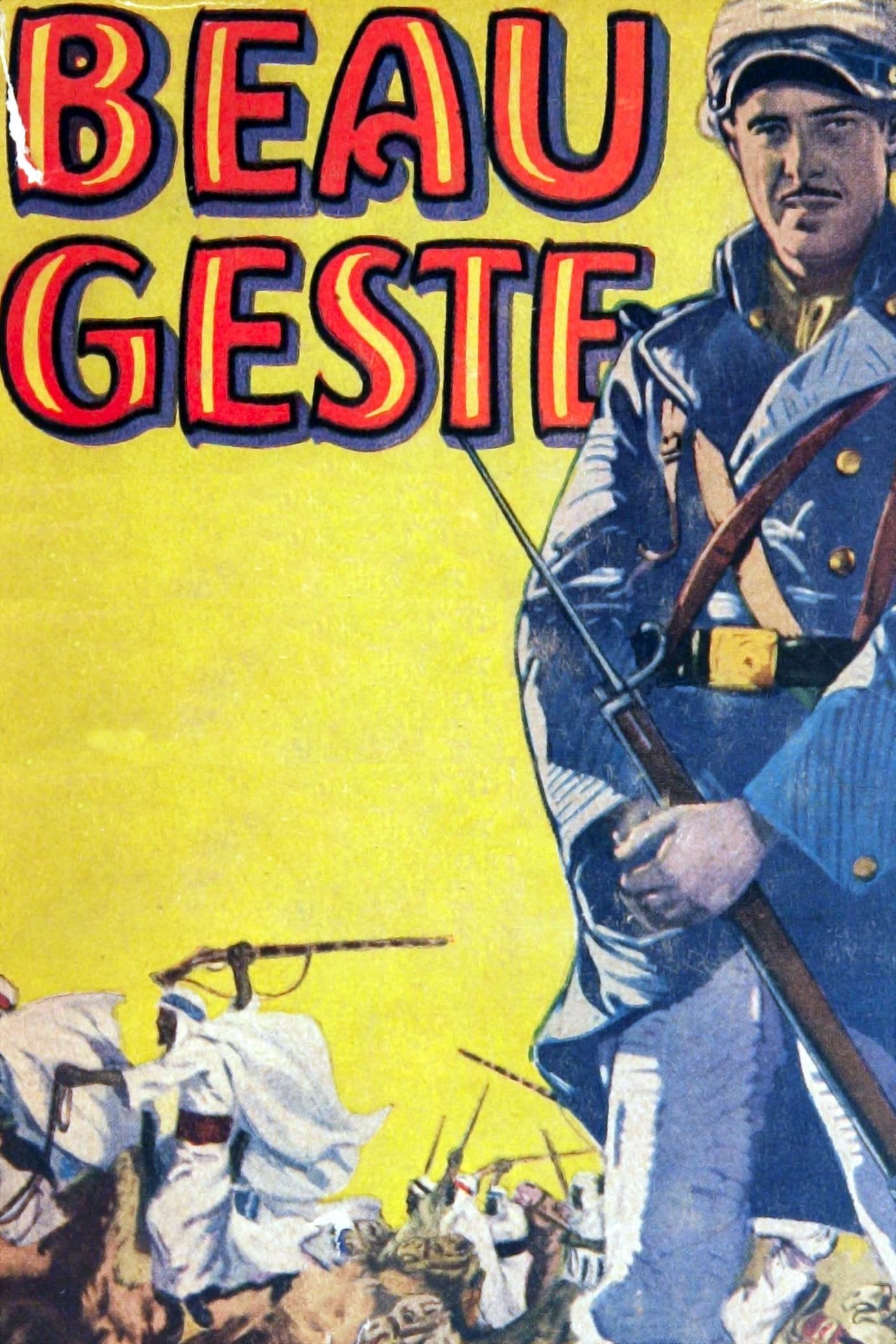 Poster de BEAU GESTE en inglés