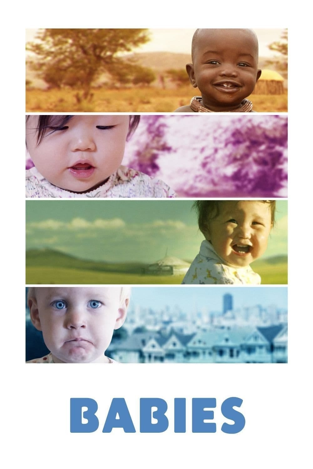 Poster de BEBÉS en inglés