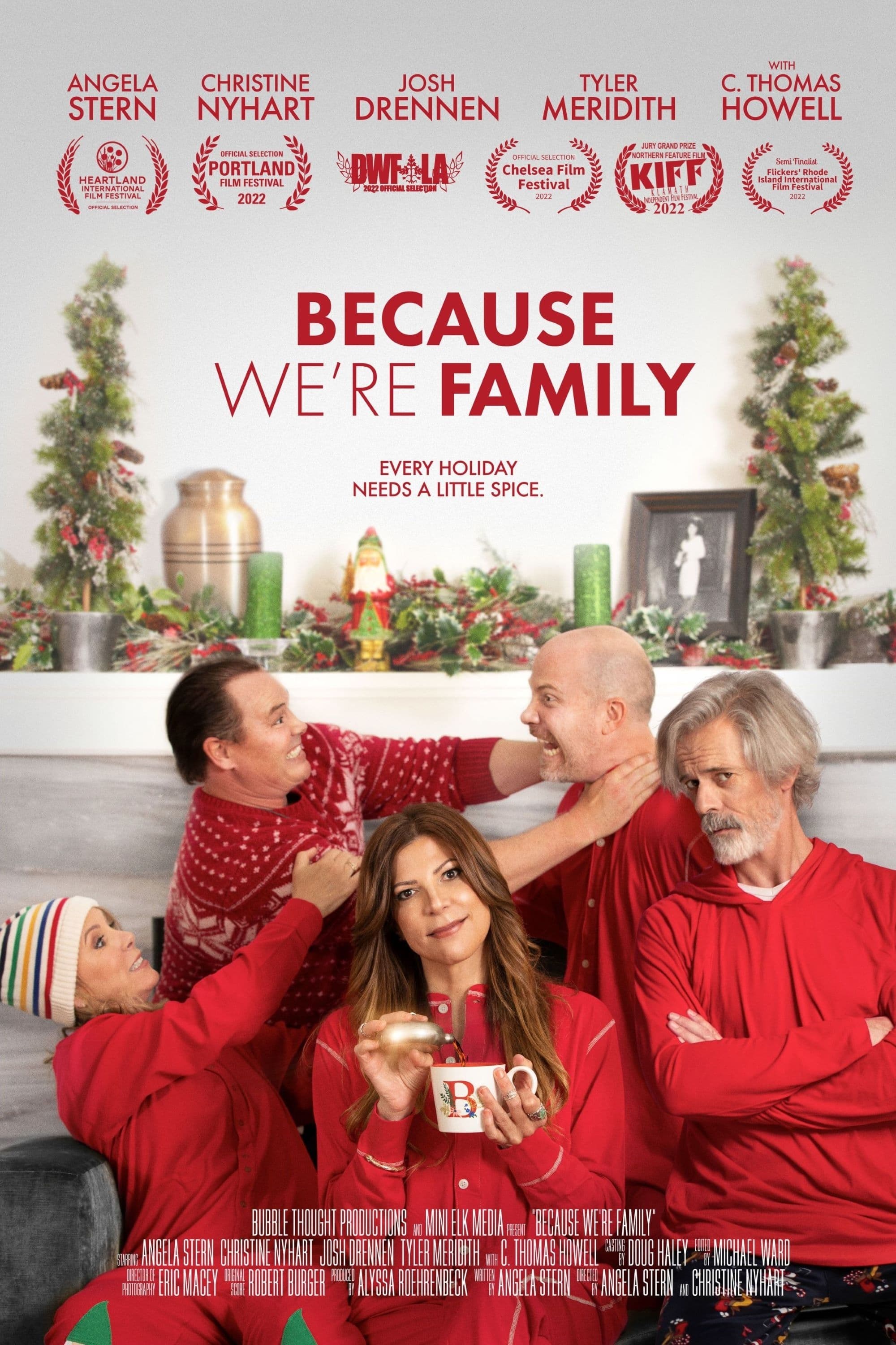 Poster de BECAUSE WE&APOS;RE FAMILY en inglés
