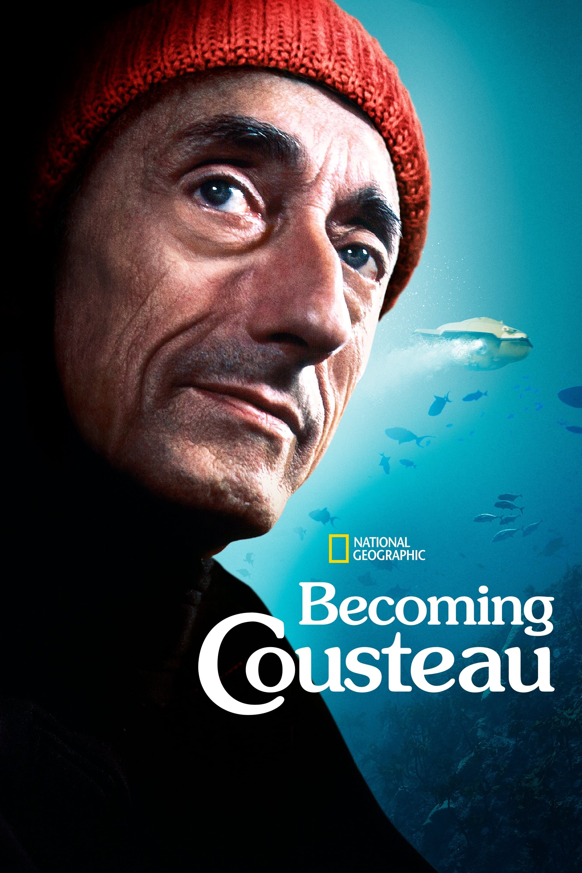 Poster de BECOMING COUSTEAU en inglés