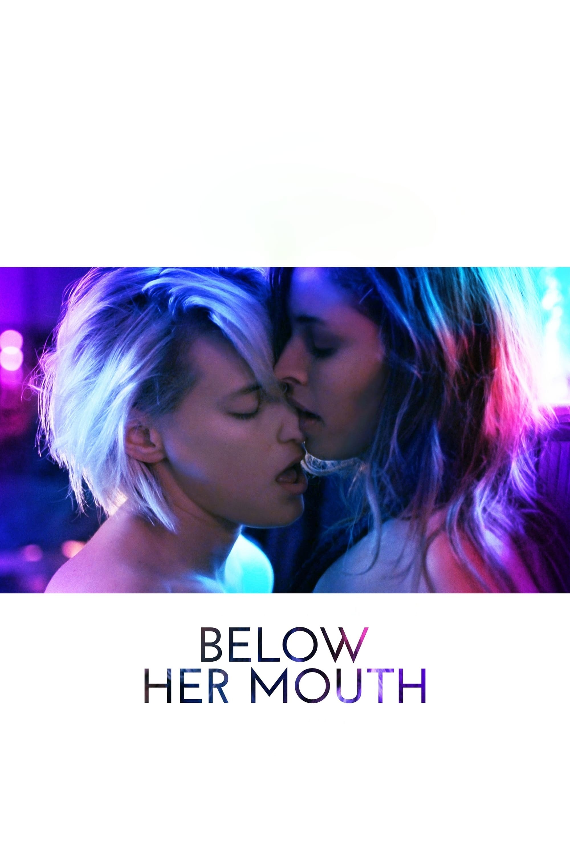 Poster de BELOW HER MOUTH en inglés