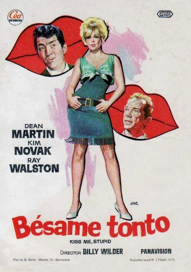 Poster de BÉSAME, TONTO en español