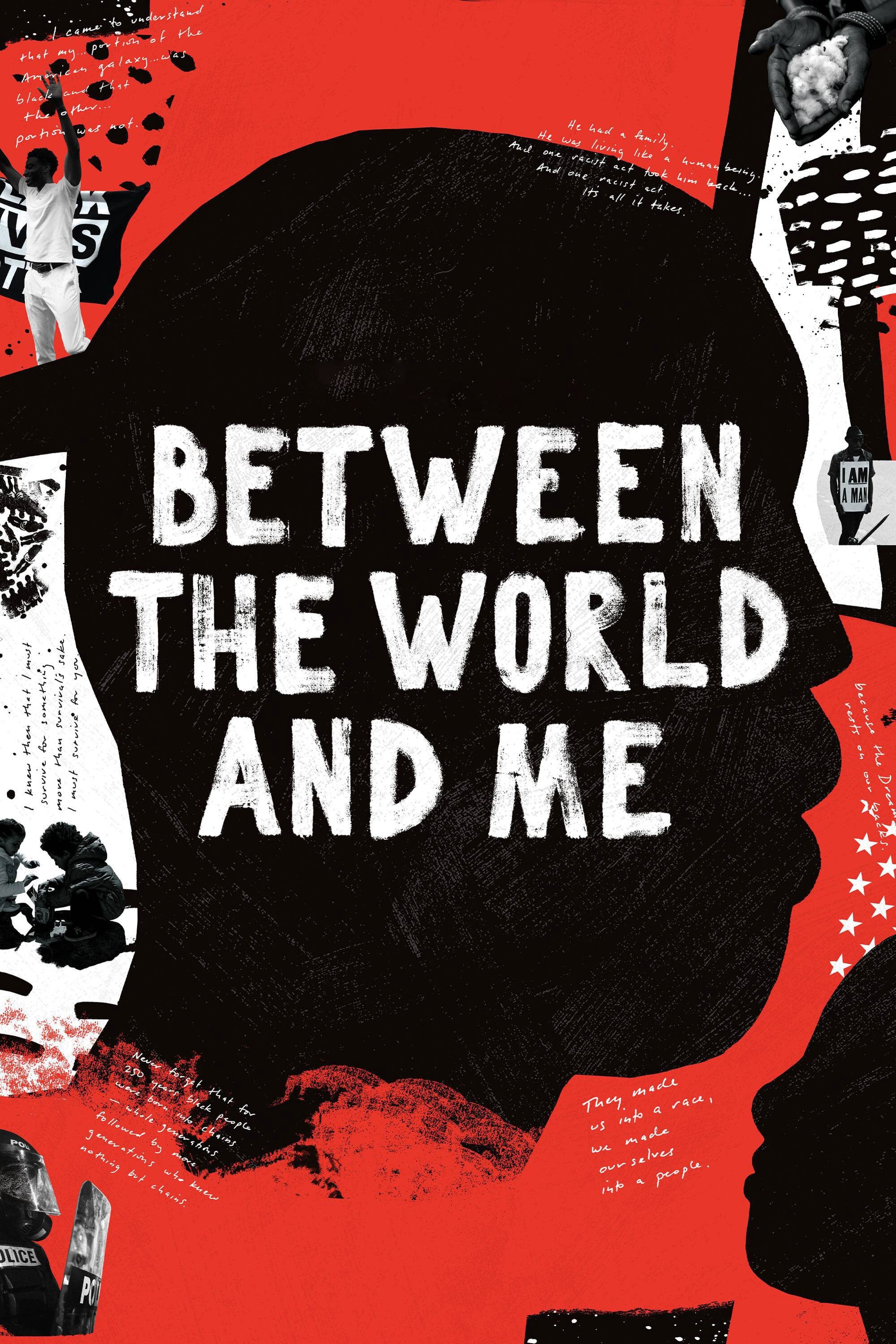 Poster de BETWEEN THE WORLD AND ME en inglés