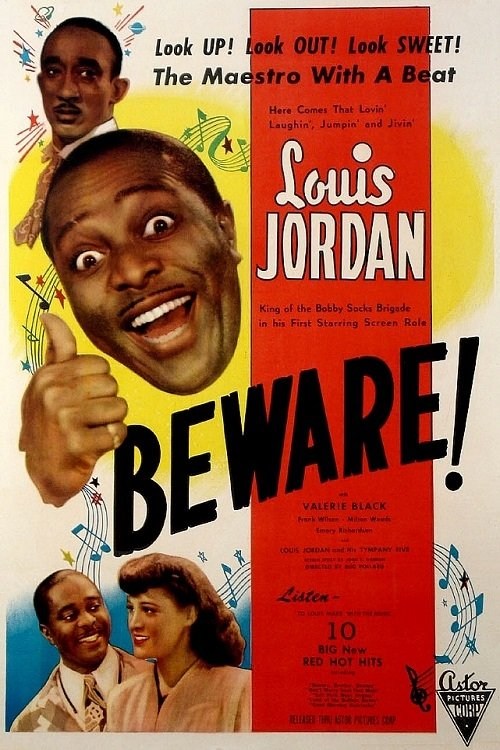 Poster de BEWARE en inglés