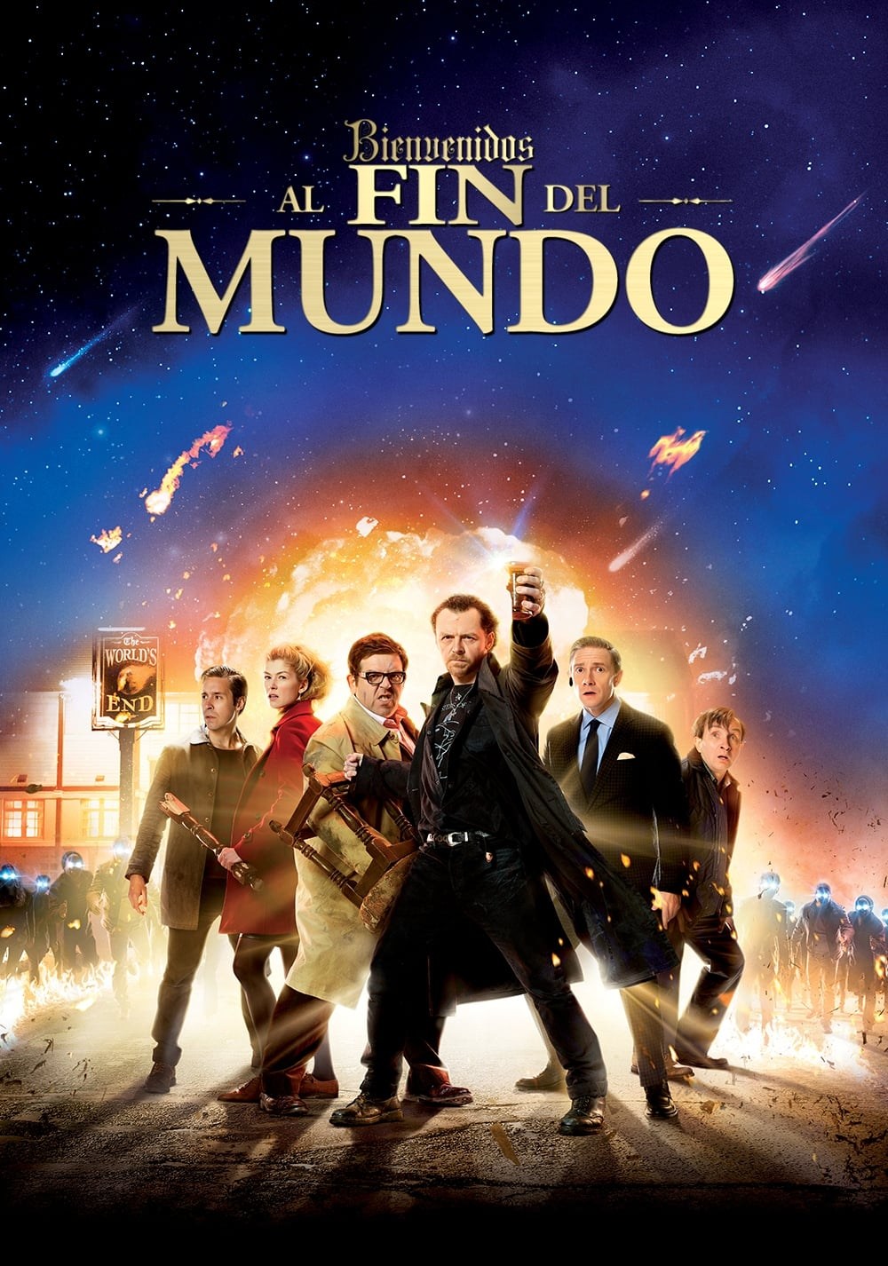 Poster de BIENVENIDOS AL FIN DEL MUNDO en español