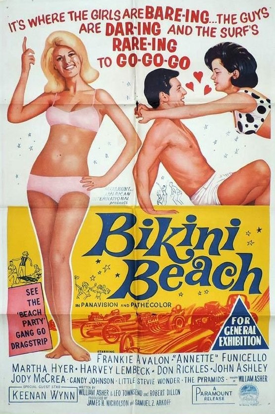 Poster de BIKINI BEACH en inglés