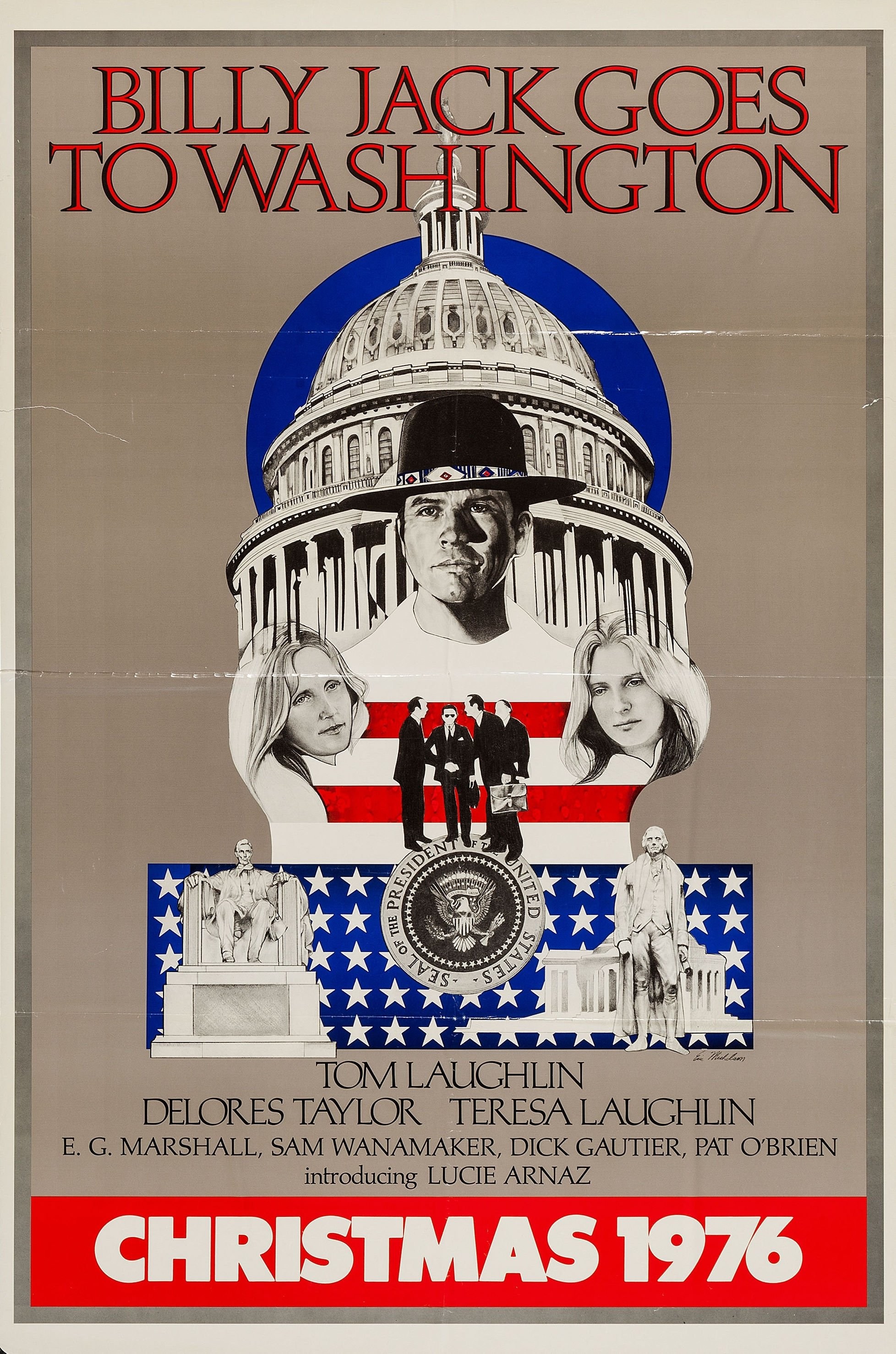 Poster de BILLY JACK GOES TO WASHINGTON en inglés