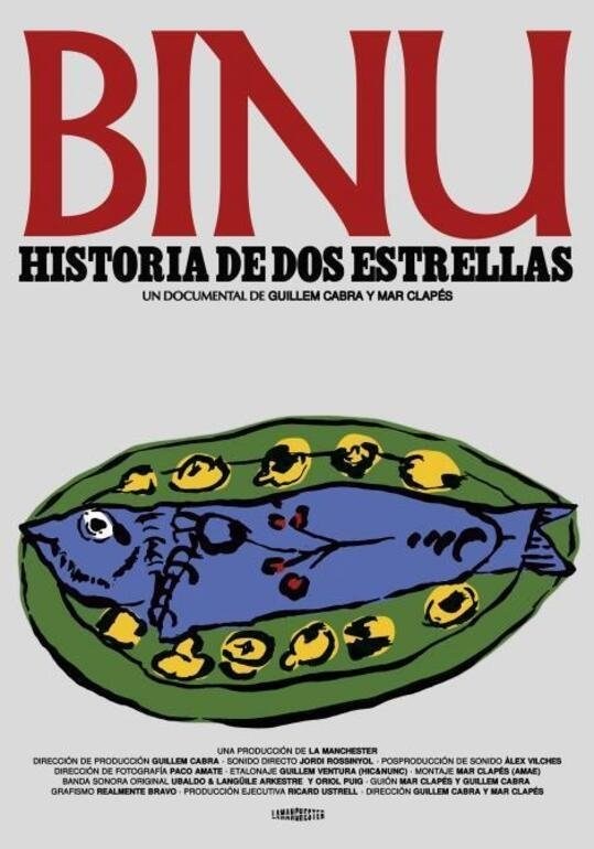 Poster de BINU, HISTORIA DE DOS ESTRELLAS