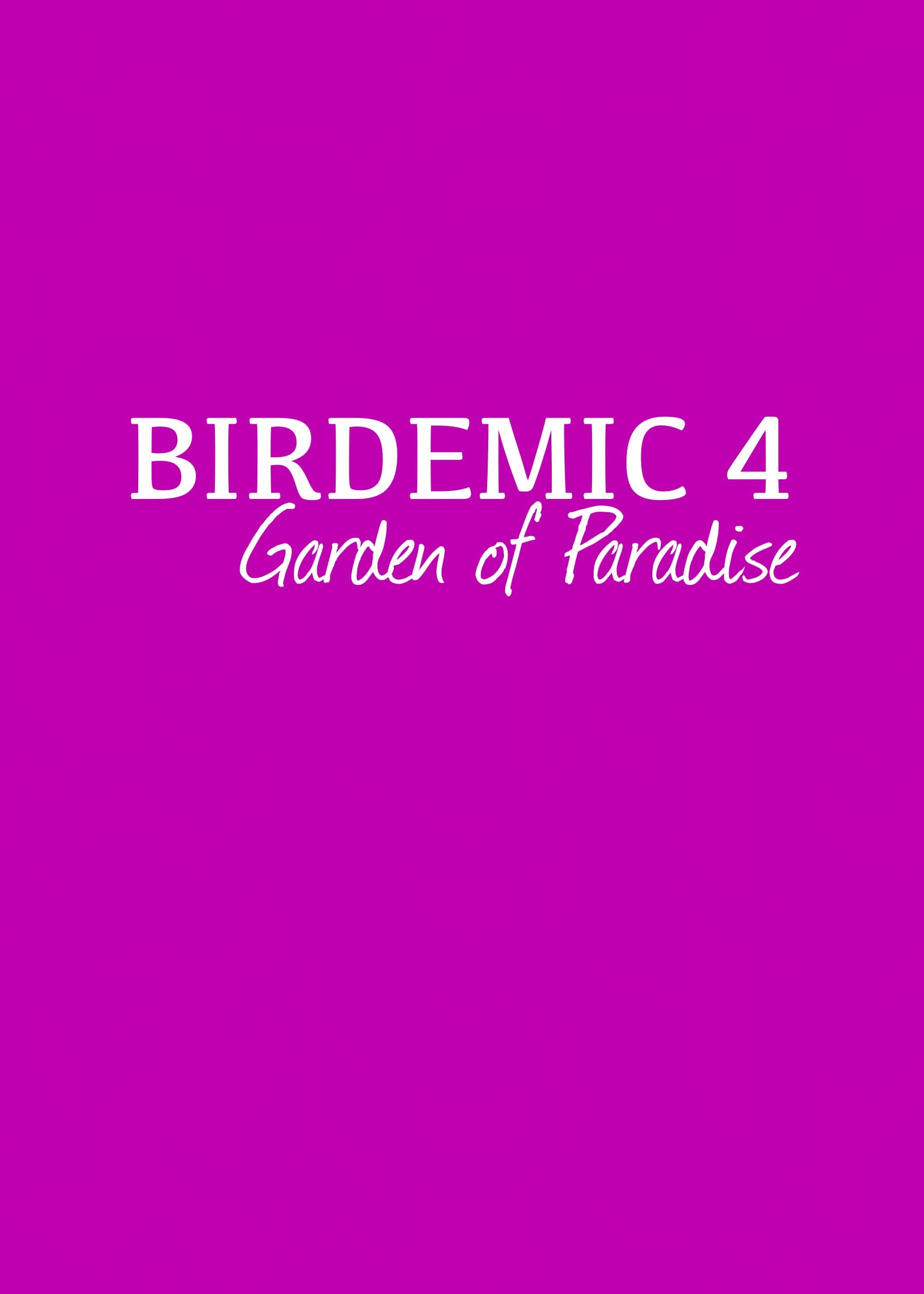 Poster de BIRDEMIC 4: GARDEN OF PARADISE en inglés