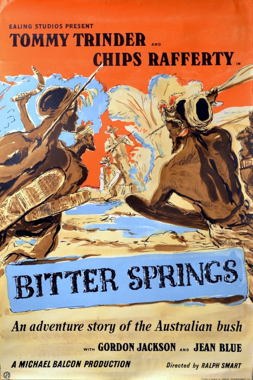 Poster de BITTER SPRINGS en inglés