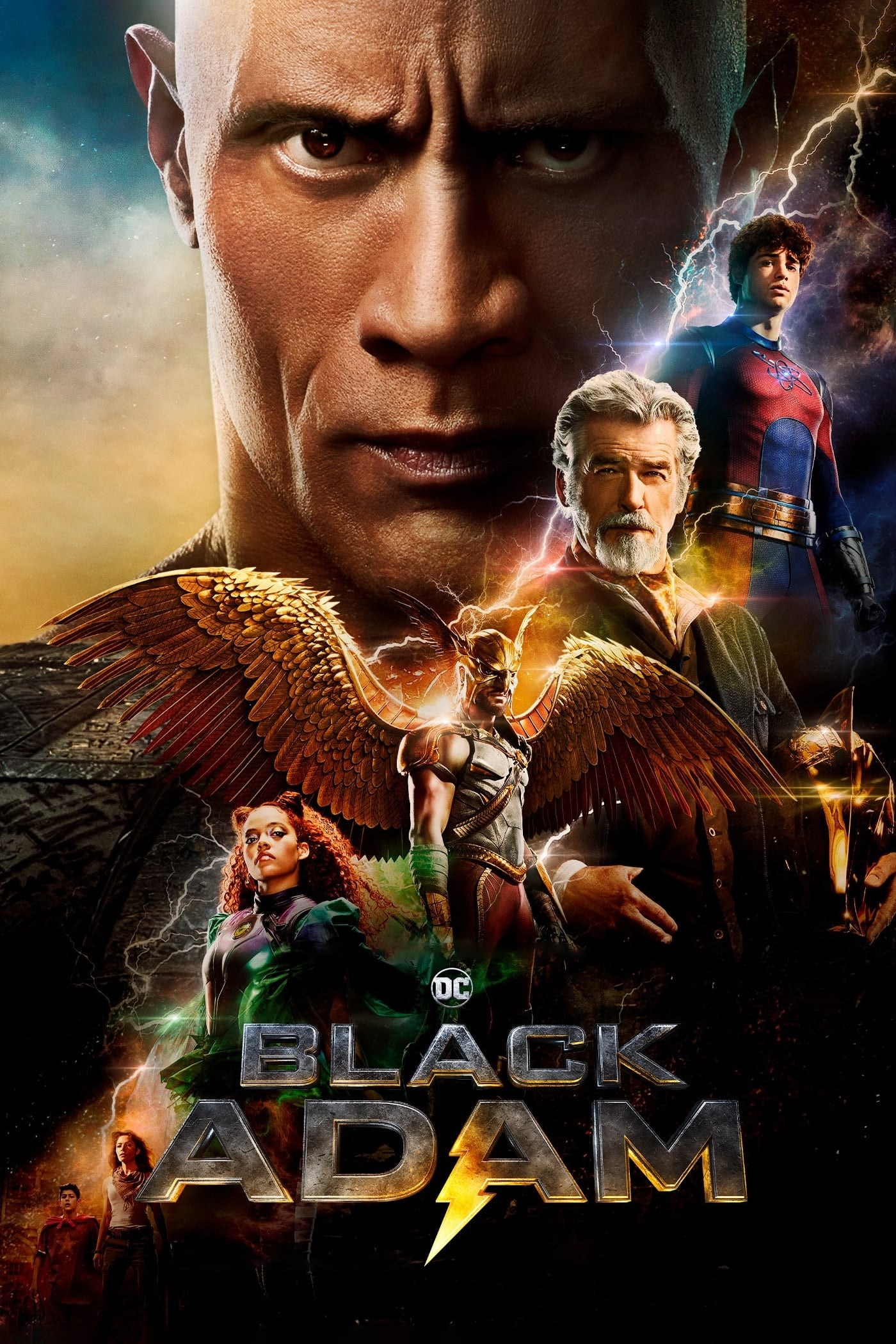 Poster de BLACK ADAM en inglés