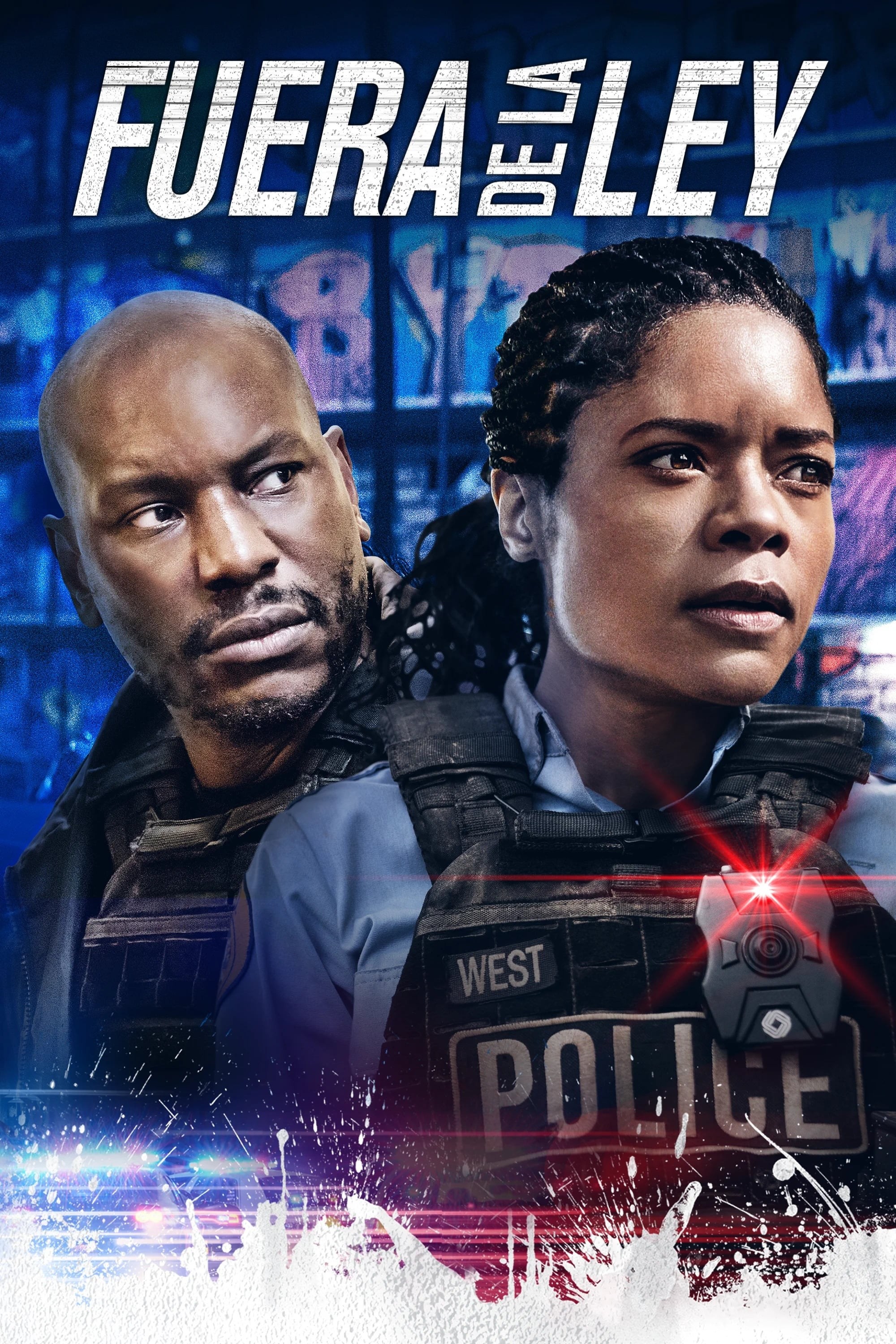 Poster de BLACK AND BLUE en español