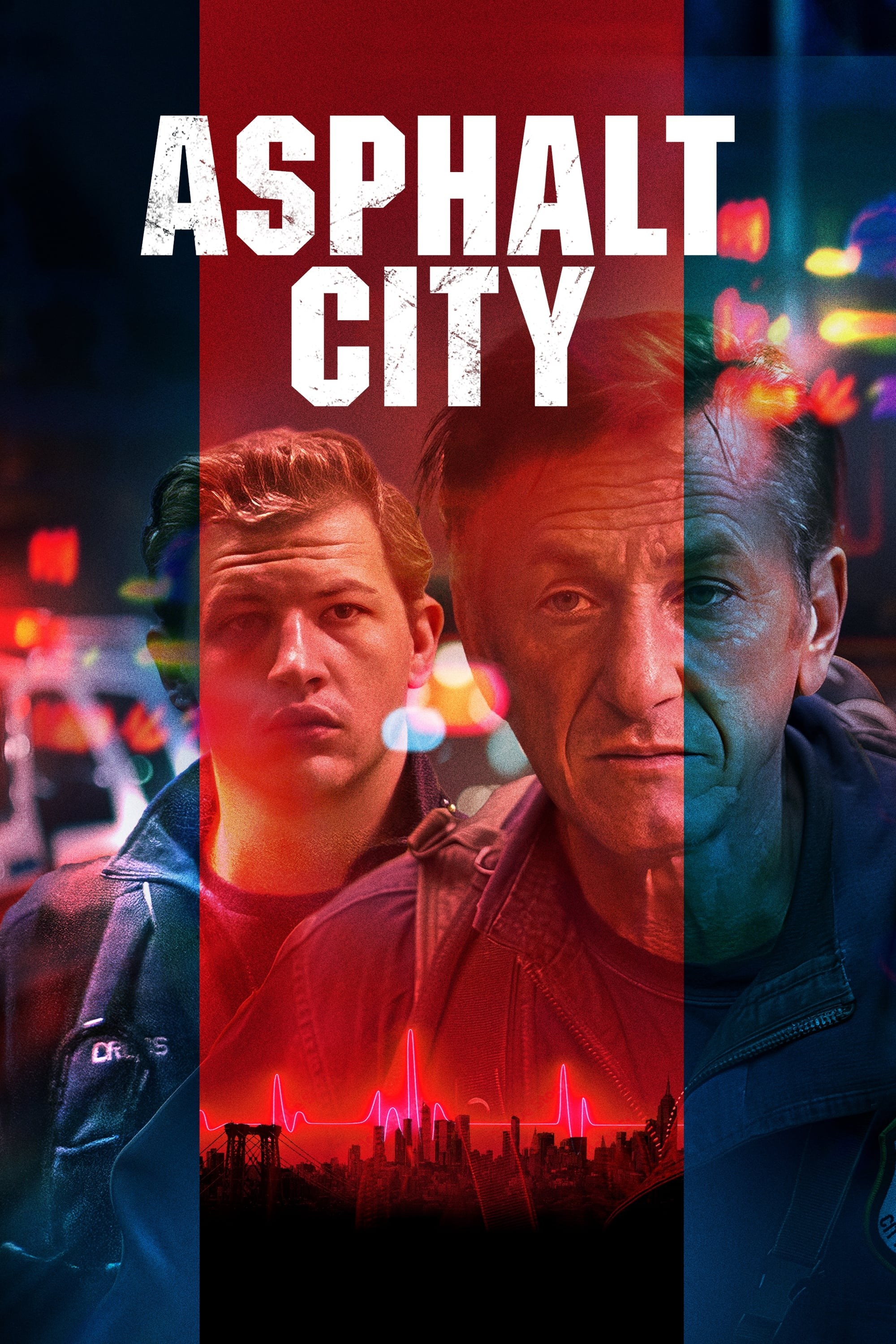 Poster de CIUDAD DE ASFALTO en inglés