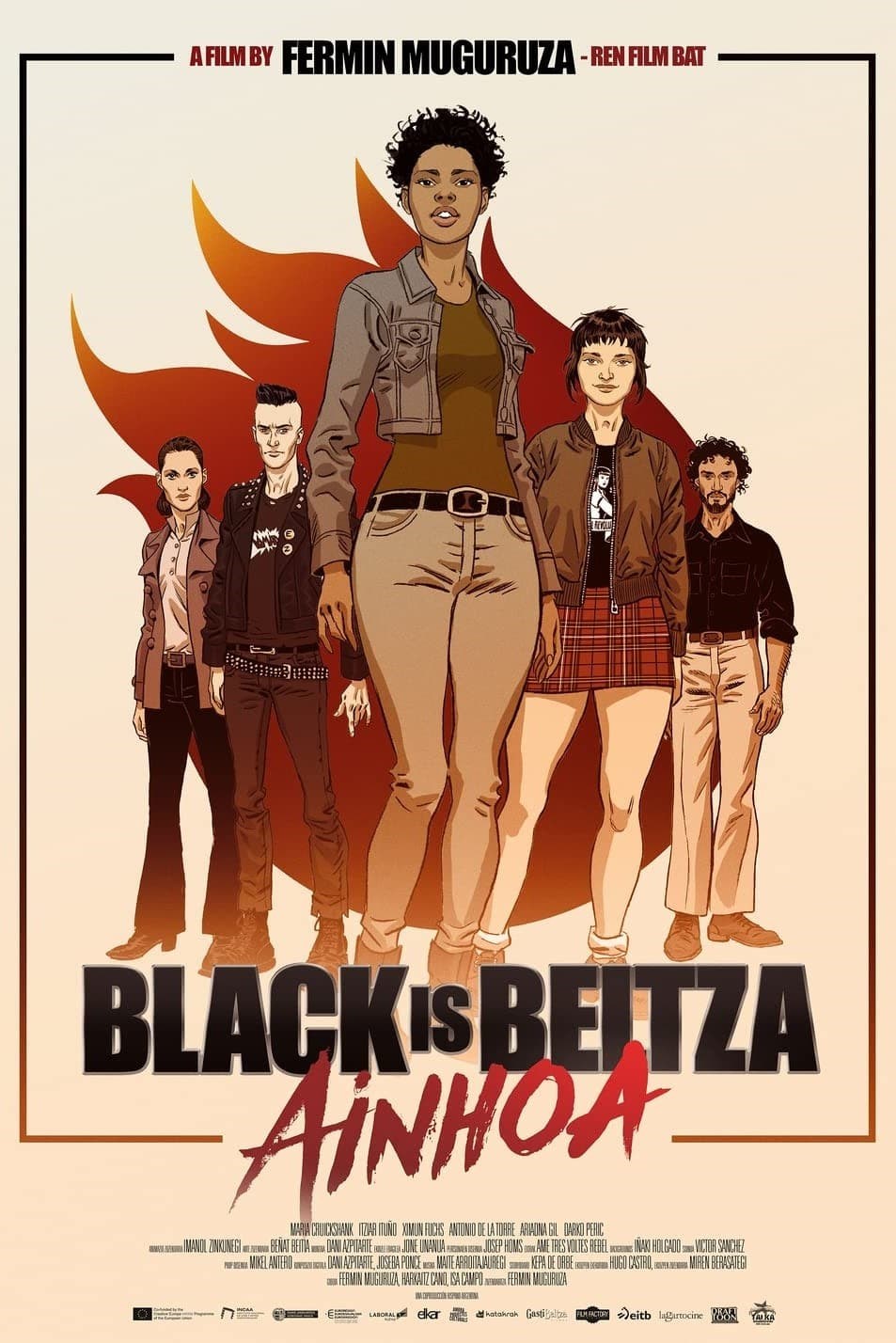 Poster de BLACK IS BELTZA II: AINHOA en inglés