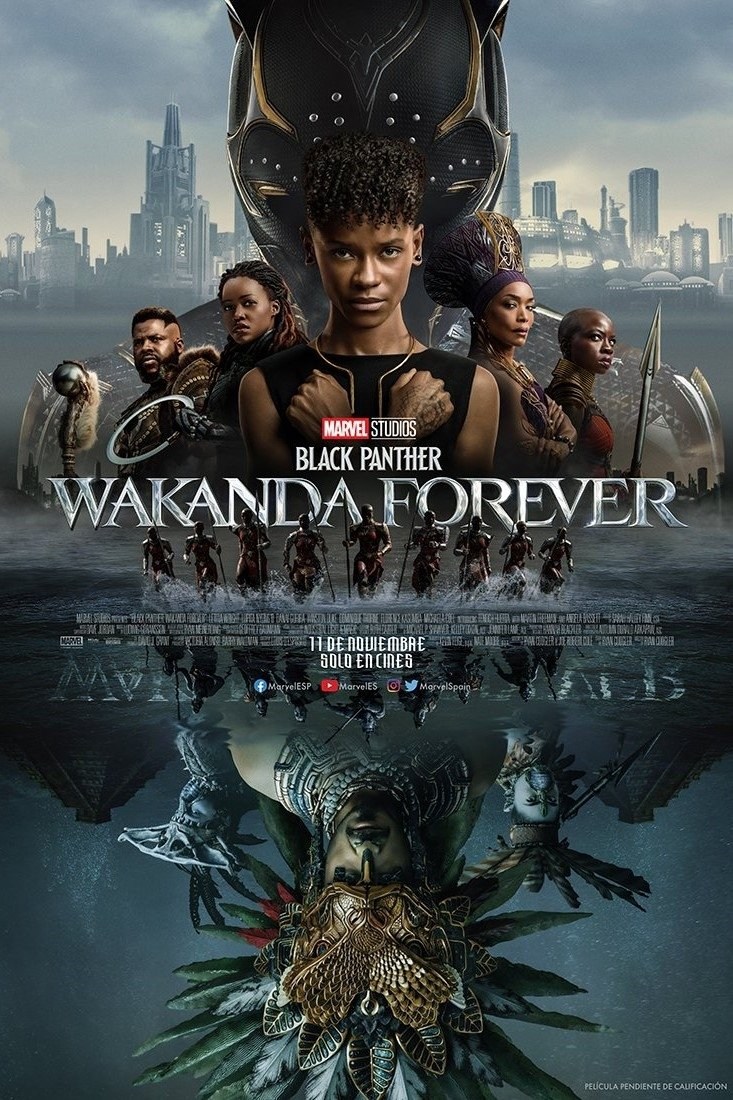 Poster de BLACK PANTHER: WAKANDA FOREVER en español