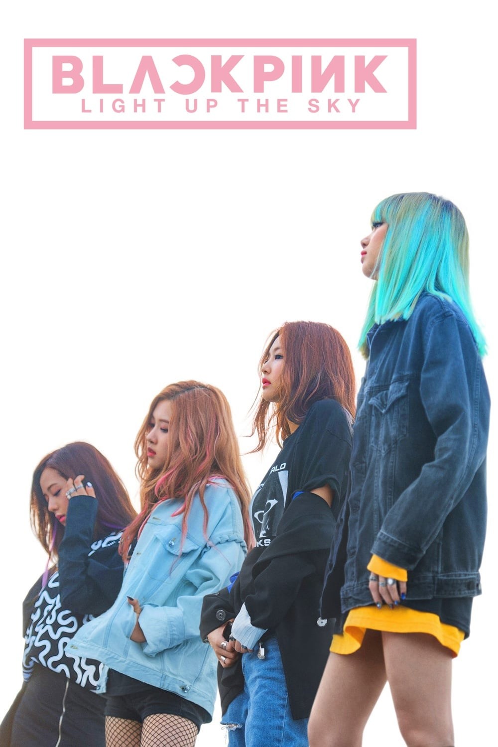 Poster de BLACKPINK: LIGHT UP THE SKY en inglés