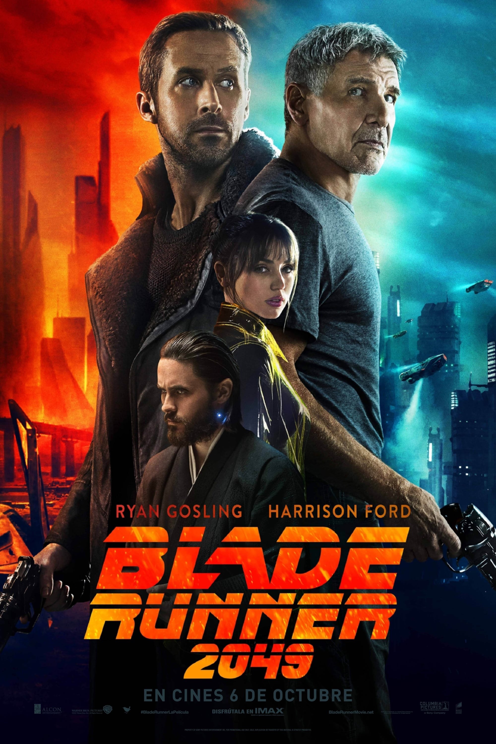 Poster de BLADE RUNNER 2049 en español