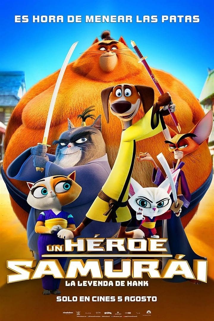 Poster de UN HÉROE SAMURÁI: LA LEYENDA DE HANK en español