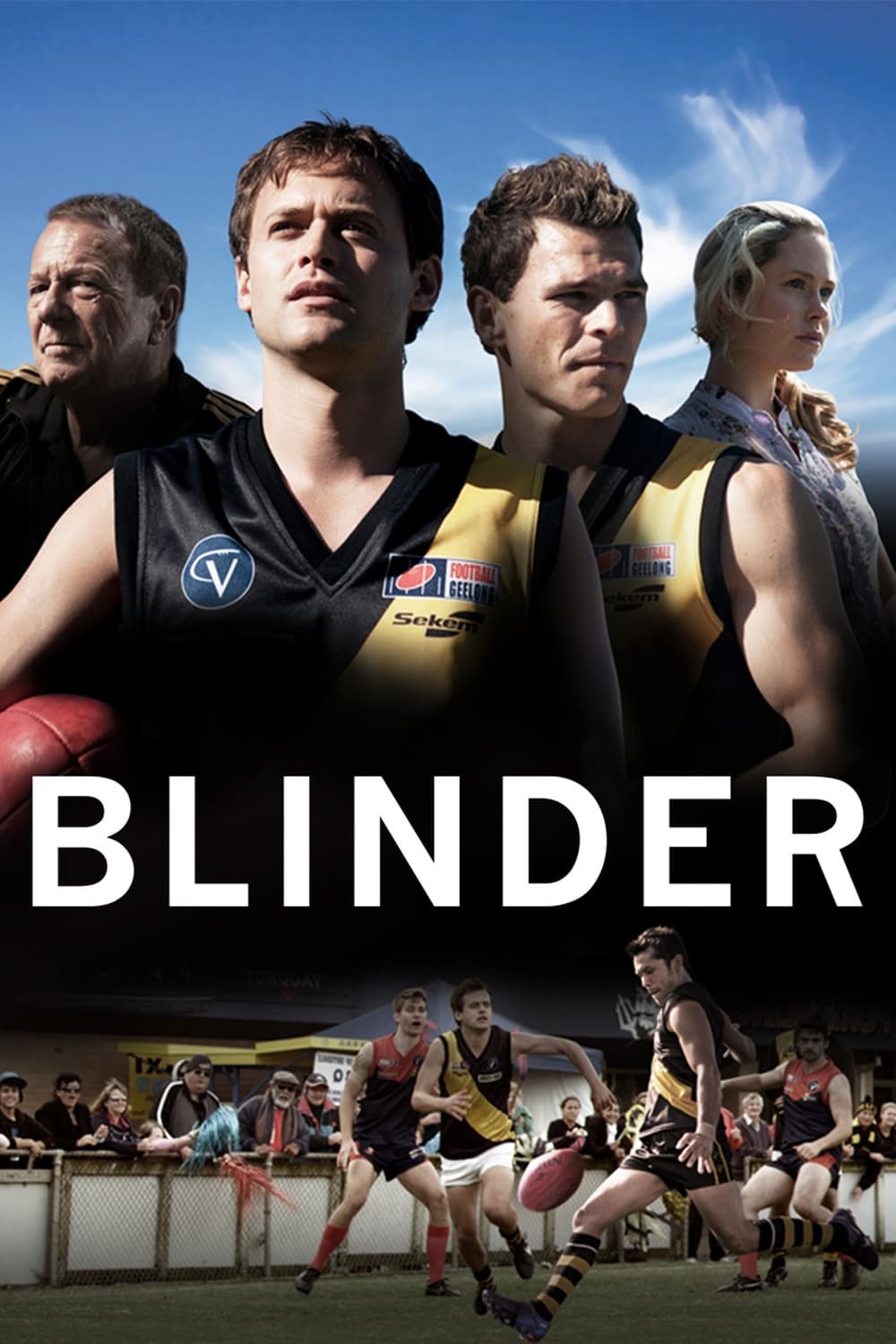 Poster de BLINDER en inglés